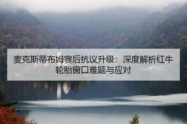 麦克斯蒂布姆赛后抗议升级：深度解析红牛轮胎窗口难题与应对